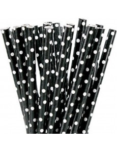 Palhinhas Preto Bolinhas 